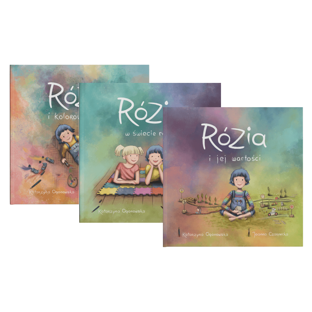 Pakiet o Rózi - książki, które wspierają dzieci