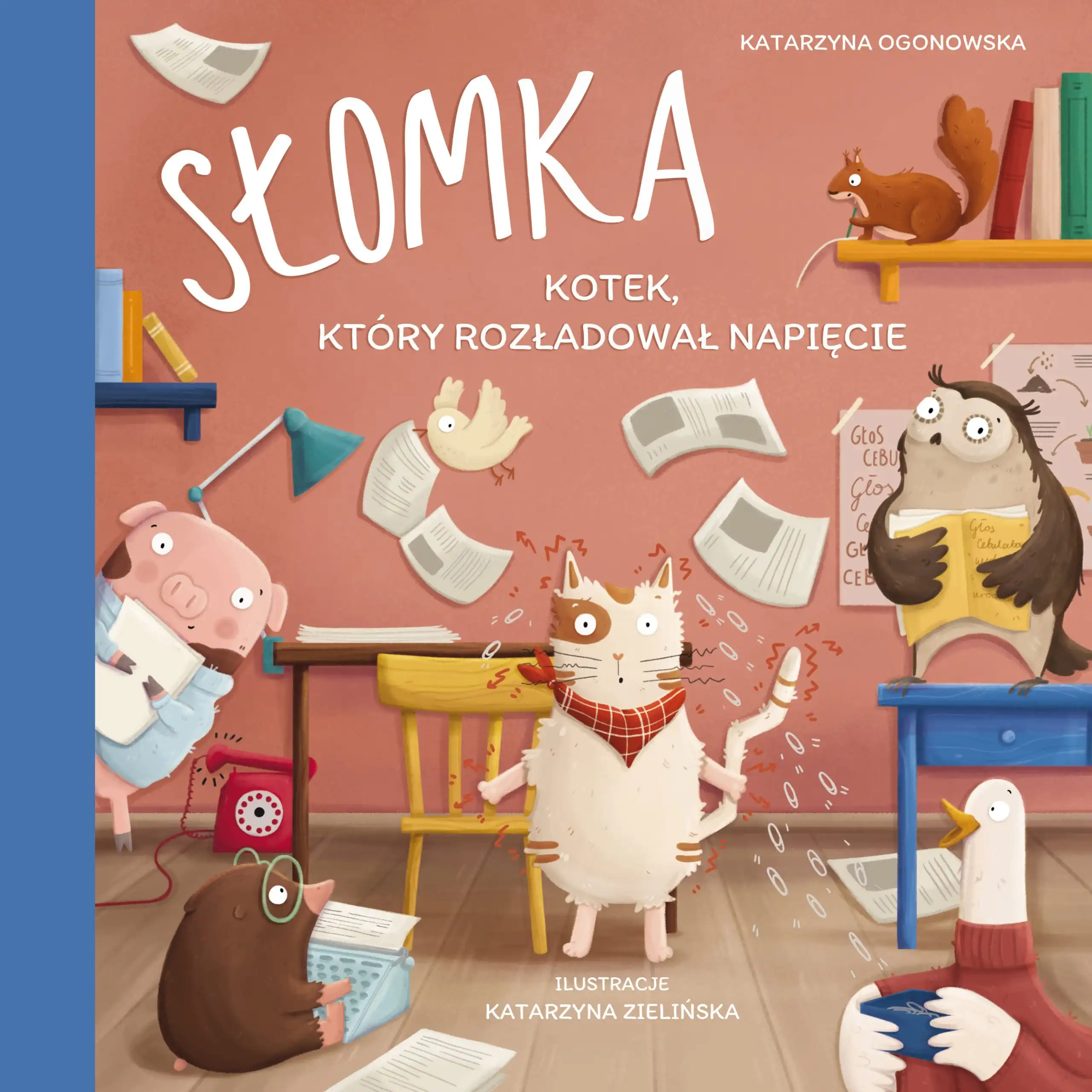 Słomka - kotek, który rozładował napięcie