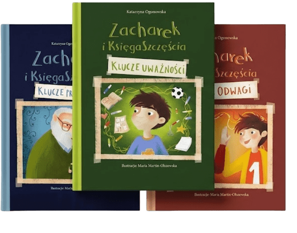 Zacharek_Seria_no_bg Seria książek o Zacharku