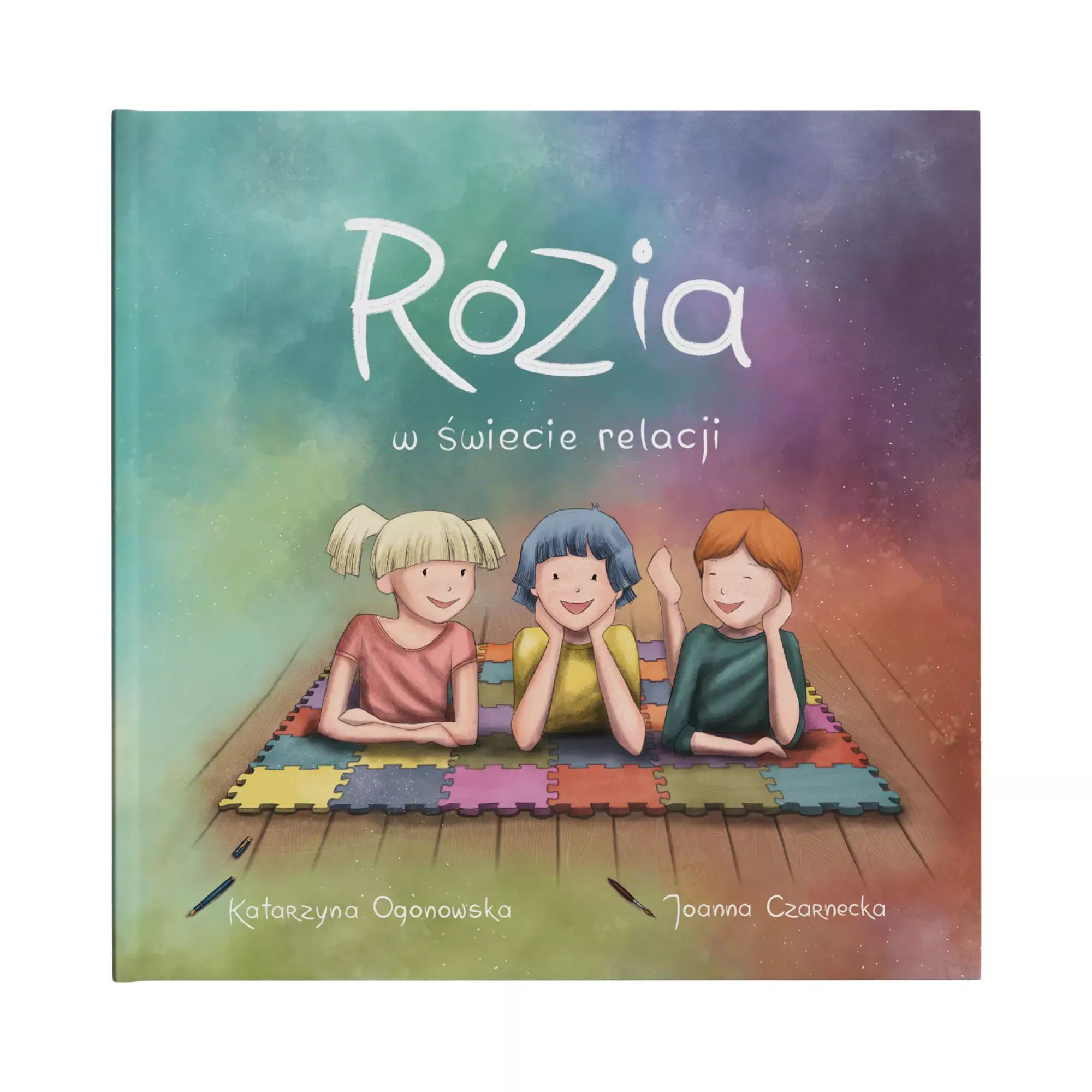 Okładka książki "Rózia w świecie relacji" Katarzyny Ogonowskiej.