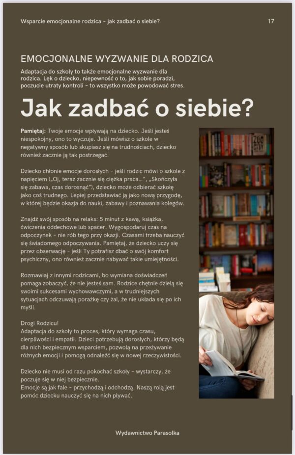 Adaptacja dziecka w szkole. Poradnik dla rodziców